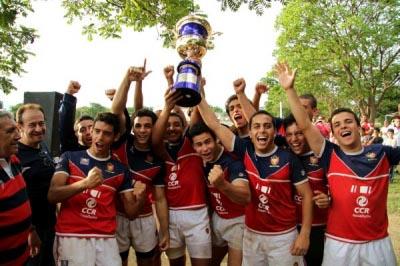 A partida final foi emocionante do início ao fim, com as duas equipes lutando pelo título. Quem vencesse a partida seria a campeã. O empate deu o título aos joseenses, por possuírem a vantagem de um try nas etapas anteriores / Foto: Divulgação